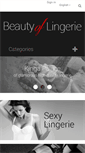 Mobile Screenshot of beautyoflingerie.com
